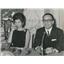 1963 Press Photo Princess Soraya With Producer Dino De Laurentiis Press Talks