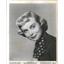 1950 Press Photo Actress Meg Randall - RSC72975