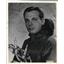 1957 Press Photo Hal Linker Actor - orp18387