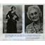 1973 Press Photo Edyth Harvey as Nell Gwynee in Undated and at 92 years old