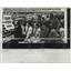 1957 Press Photo New York Postmaster Robert Schaffer Posts Closing Sign
