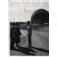 1955 Press Photo West Milton Test Sphere at General Electric Annual Shareowner M