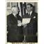 1935 Press Photo Senator Minton of Ind & VP John N Garner in DC - nee03222