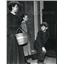 1958 Press Photo Tommy Nolan Elizabeth Harrowen and Anna Nanasi in Buckskin