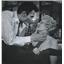 1955 Press Photo Jack Palance and Shelley Winters as they star in The Big Knife