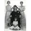 1963 Press Photo Jackie Gleason, Glynis Johns, Laurel Goodwin & Linda Bruhl