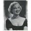 1954 Press Photo Bibi Osterwald Actress