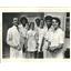 1973 Press Photo One Flew Over the Cuckoo's Nest: staff