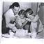 1955 Press Photo Tyrone Power Linda Christian Actor
