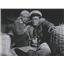 1957 Press Photo Actors Van Johnson And Martine Carol