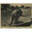 1961 Press Photo A rhino chase scene in film Hitari by Parmount - lfx01339