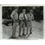 1962 Press Photo McHale's Navy with Erest Borgnine, Tim Conway, Joe Flynn