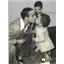 Press Photo Actor Eddie Cantor & two small children  - sbx01449