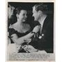 1947 Press Photo actress Jane Withers gets engaged to producer William Moss