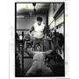 1987 Press Photo Dave Redding, strength coach for the Browns - cvb52861