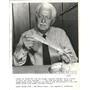 1961 Press Photo Stanley Andrews The old Ranger story - RRW33503