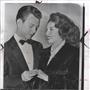 1956 Press Photo Donald O'Connor Actor Engagement - RRW36511