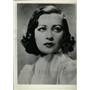 1933 Press Photo Sally O'Neill actress