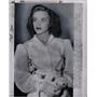1947 Press Photo Madge Meredith Superior Court Actress