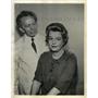 1962 Press Photo Actors Betty Fields and Sam Jaffee - RRW99195