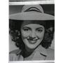 1946 Press Photo Anabel Shaw American Actress - RRW97429