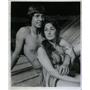 1972 Press Photo Leslie Miller in "Tow by Two." - RRW15505