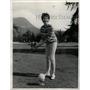 1963 Press Photo Charlene Holt Actress Golf - RRW17407