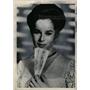 1966 Press Photo Geraldine Chaplin in "Dr. Zhivago" - RRX64173