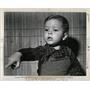 1949 Press Photo Jacky Jenovese Yes Sir That's my Baby - RRW06957
