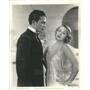 1936 Press Photo Craig Reynolds and Joan Blondell Star In Stage Struck