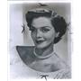 1957 Press Photo Carol Bruce Lady Dark American Actress