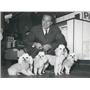 1963 Press Photo Actor Rossano Erazzi With His French Poodles - KSB05919