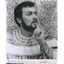 Press Photo Tony Curtis In Movie On My Way To The Crusades, I Met A Girl Who...