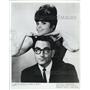 1967 Press Photo of acting duo & couple Mitzi McCall and Charlie Brill