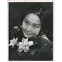 1967 Press Photo Tina Chen Portrays Vietnamese Villager