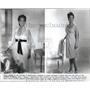 1969 Press Photo Merle Oberon  in her fashionable elegance in his gown