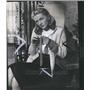 1946 Press Photo Joan Fontaine Actress Stage