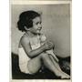 1932 Press Photo Maria Tanarky a Hungarian child actress.