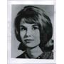 1963 Press Photo Actress Fran Sharon Poses