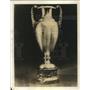 1932 Press Photo The Henry L. Doherty trophy