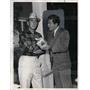 1963 Press Photo Macdonald Carey and Ron Foster in The Image Merchants