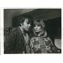 1973 Press Photo John Carson & Joanna Dunham in Possession - orp13290