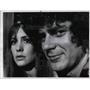 1969 Press Photo Kathleen Dabney and Robert Foxworth star on Sadbird - orp14968