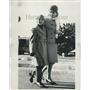 1967 Press Photo Gina Lollobrigida And Her Son Milko In Nice