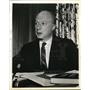 1960 Press Photo Norman Lloyd stars in Alfred Hitchcock Presents TV show