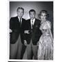 1960 Press Photo Spike Jones Bill Dena and Helen Grayco in The Spike Jones Show