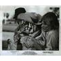 1973 Press Photo John Amos and Jan-Michael Vincent in World's Greatest Athlete