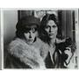 1977 Press Photo Geraldine Chaplin and Lauren Hutton star in Welcome to LA