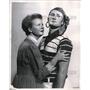 1951 Press Photo William McNicholas and Francis Hoops in Pirates of Penzance