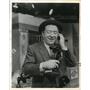 1962 Press Photo Frank McHugh in Action New Orleans